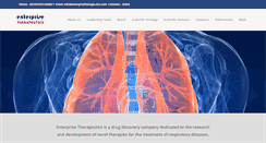 Desktop Screenshot of enterprisetherapeutics.com